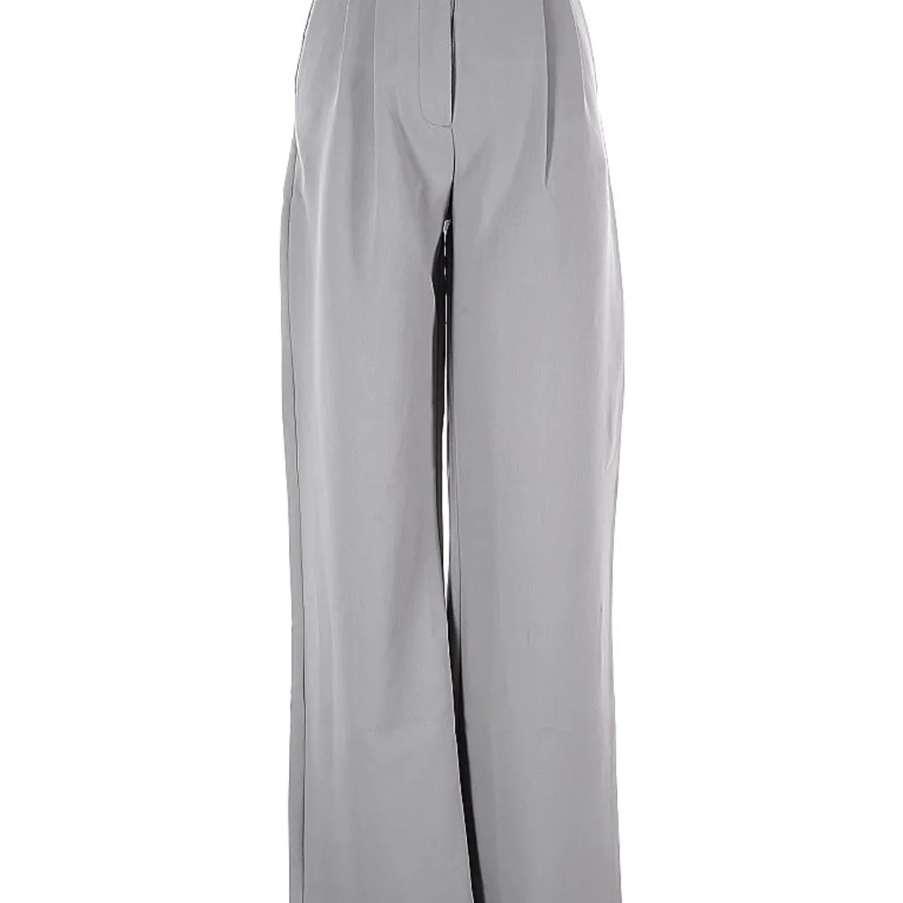 Abercrombie & Fitch Gray Wide-Leg Trousers - Picture 1 of 3